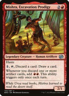 Карта Mishra, Excavation Prodigy bro/140/en/foil фото