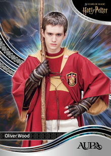 Колекційна карта Oliver Wood &mdash; 2026 Kakawow Aura Harry Potter 25th Anniversary kaw/ahp/b-14 фото