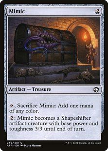 Карта Mimic afr/249/en/foil фото