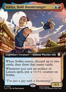 Sokka, Bold Boomeranger &mdash; Magic: The Gathering, Avatar: The Last Airbender #383, Non-foil, English &mdash; фото товару