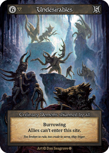 Undesirables &mdash; Sorcery: Contested Realms, Gothic #got-undesirables-b-s, Non-foil, English &mdash; фото товару