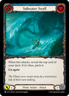 Карта Saltwater Swell (SEA #143) - Flesh and Blood High Seas &mdash; фото товару