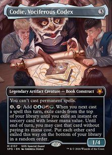 Codie, Vociferous Codex &mdash; Magic: The Gathering, Special Guests #157, Non-foil, English &mdash; фото товару