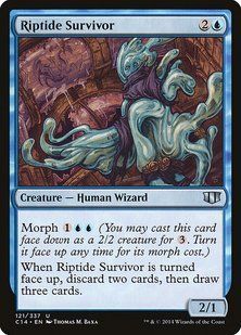 Riptide Survivor &mdash; Magic: The Gathering, Commander 2014 #121, Non-foil, English &mdash; фото товару