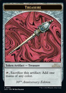 Treasure &mdash; Magic: The Gathering, 30th Anniversary Tokens #13, Non-foil, English &mdash; фото товару