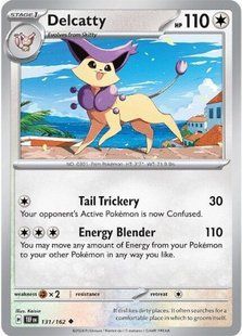 Голографічна карта Delcatty (TEF #131) - Pokemon TCG Temporal Forces &mdash; фото товару
