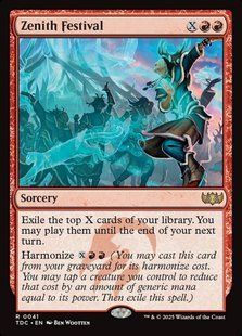 Zenith Festival &mdash; Magic: The Gathering, Tarkir: Dragonstorm Commander #41, Non-foil, English &mdash; фото товару