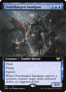 Overcharged Amalgam &mdash; Magic: The Gathering, Innistrad: Crimson Vow #363, Non-foil, English &mdash; фото товару