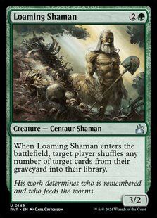 Loaming Shaman &mdash; Magic: The Gathering, Ravnica Remastered #149, Non-foil, English &mdash; фото товару