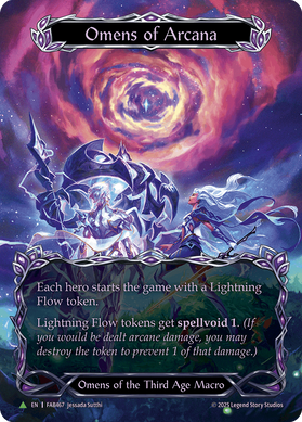 Дисплей бустерів випуску Omens of the Third Age - Flesh and Blood TCG &mdash; фото товару
