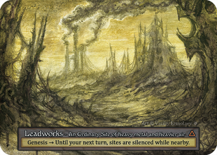 Карта Leadworks випуску Gothic - Sorcery: Contested Realms sorcery/got-leadworks-b-s фото