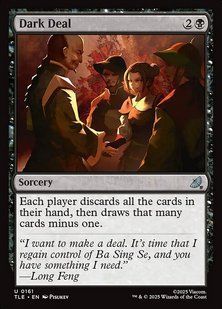 Dark Deal &mdash; Magic: The Gathering, Avatar: The Last Airbender Eternal #161, Foil, English &mdash; фото товару