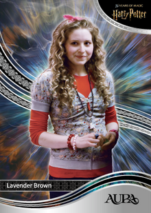 Колекційна карта Lavender Brown &mdash; 2026 Kakawow Aura Harry Potter 25th Anniversary kaw/ahp/b-30 фото