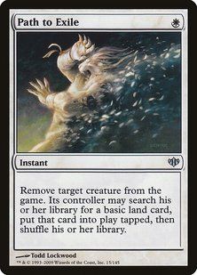 Path to Exile &mdash; Magic: The Gathering, Conflux #15, Non-foil, Russian &mdash; фото товару