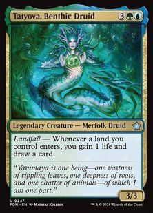 Карта Tatyova, Benthic Druid fdn/247/en фото