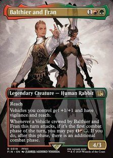 Balthier and Fran &mdash; Magic: The Gathering, Final Fantasy #319, Non-foil, English &mdash; фото товару