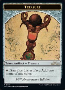 Treasure &mdash; Magic: The Gathering, 30th Anniversary Tokens #15, Non-foil, English &mdash; фото товару