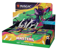 Дисплей сет бустерів випуску Commander Masters – Magic: The Gathering cmm-04 фото
