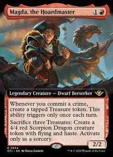 Magda, the Hoardmaster &mdash; Magic: The Gathering, Outlaws of Thunder Junction #334, Foil, English &mdash; фото товару