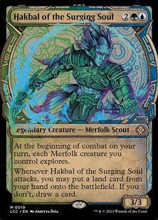 Hakbal of the Surging Soul &mdash; Magic: The Gathering, The Lost Caverns of Ixalan Commander #19, Non-foil, English &mdash; фото товару