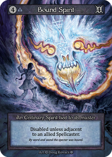 Bound Spirit &mdash; Sorcery: Contested Realms, Gothic #got-bound_spirit-b-s, Non-foil, English &mdash; фото товару