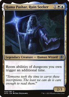 Hama Pashar, Ruin Seeker &mdash; Magic: The Gathering, Adventures in the Forgotten Realms #224, Foil, English &mdash; фото товару