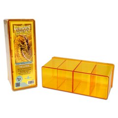 Органайзер для карт Dragon Shield Four-compartment Box Yellow Db-95 фото