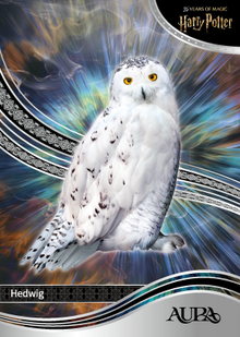 Колекційна карта Hedwig &mdash; 2026 Kakawow Aura Harry Potter 25th Anniversary &mdash; фото товару