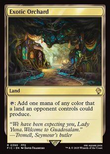 Exotic Orchard &mdash; Magic: The Gathering, Final Fantasy Commander #390, Non-foil, English &mdash; фото товару
