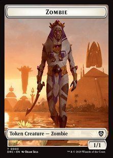 Токен Zombie // Champion of Wits &mdash; фото товару