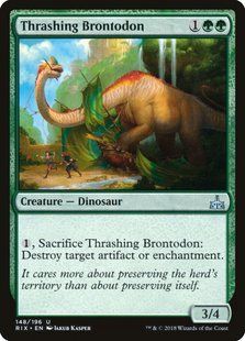 Карта Thrashing Brontodon &mdash; фото товару