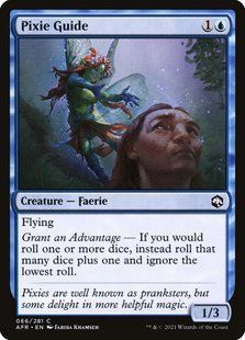 Pixie Guide &mdash; Magic: The Gathering, Adventures in the Forgotten Realms #66, Non-foil, English &mdash; фото товару