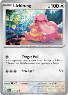 Карта Lickitung (TEF #124) - Pokemon TCG Temporal Forces &mdash; фото товару