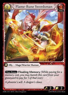 Flame-Rune Swordsman (AMB-102) &mdash; фото товару