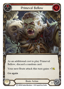Карта Primeval Bellow (1HP #040) - Flesh and Blood History Pack 1 &mdash; фото товару