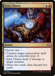 Izzet Charm &mdash; Magic: The Gathering, Modern Masters 2017 #171, Foil, English &mdash; фото товару