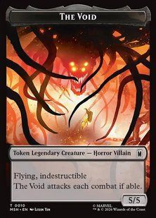 The Void // Squirrel &mdash; Magic: The Gathering, Marvel Super Heroes Tokens #10, Non-foil, English &mdash; фото товару