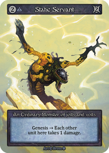 Static Servant &mdash; Sorcery: Contested Realms, Gothic #got-static_servant-b-s, Non-foil, English &mdash; фото товару