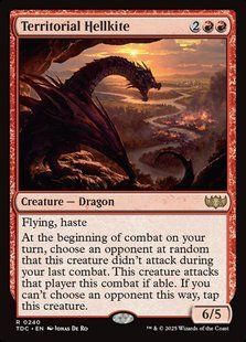 Territorial Hellkite &mdash; Magic: The Gathering, Tarkir: Dragonstorm Commander #240, Non-foil, English &mdash; фото товару