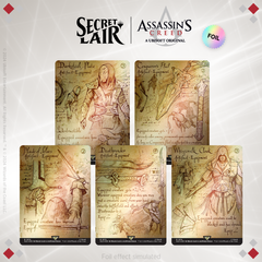 Assassin's Creed: Da vinci's designs (foil) secret-cred фото