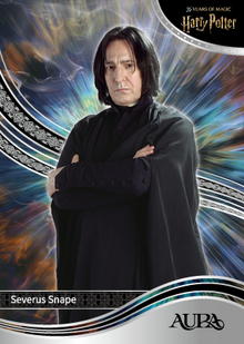 Колекційна карта Severus Snape &mdash; 2026 Kakawow Aura Harry Potter 25th Anniversary &mdash; фото товару
