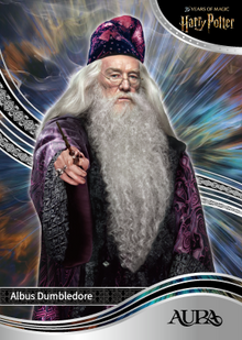Колекційна карта Albus Dumbledore &mdash; 2026 Kakawow Aura Harry Potter 25th Anniversary kaw/ahp/b-25 фото