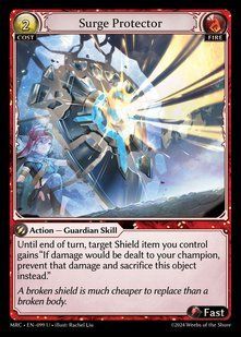 Surge Protector &mdash; Grand Archive, Mercurial Heart #099, Non-foil, English &mdash; фото товару