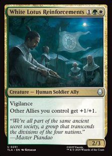 Карта White Lotus Reinforcements &mdash; фото товару