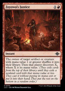 Zoyowa's Justice &mdash; Magic: The Gathering, The Lost Caverns of Ixalan #173, Foil, English &mdash; фото товару
